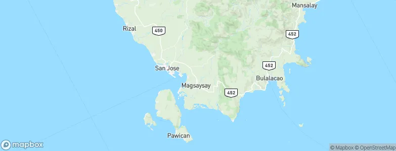 Magsaysay, Philippines Map