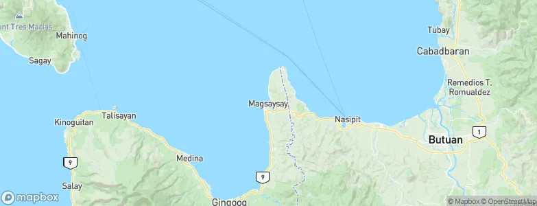 Magsaysay, Philippines Map