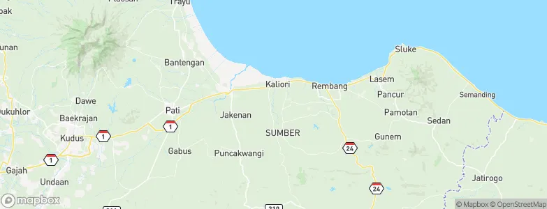 Maguan, Indonesia Map