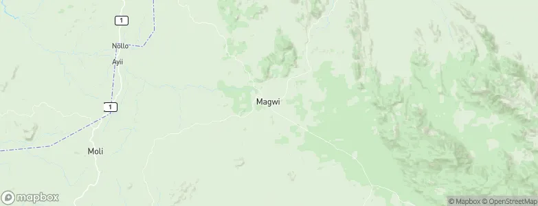 Magwi County, South Sudan Map