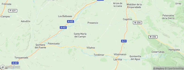 Mahamud, Spain Map
