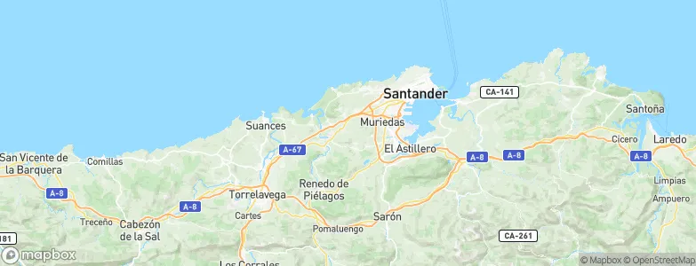 Mahoño, Spain Map
