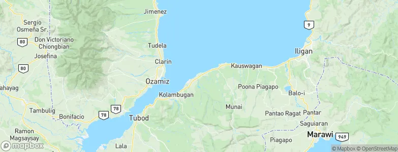 Maigo, Philippines Map