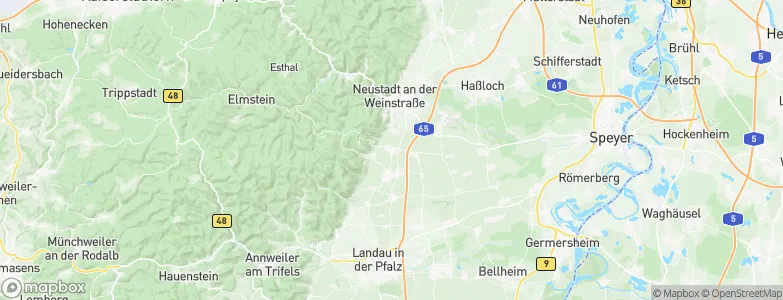 Maikammer, Germany Map
