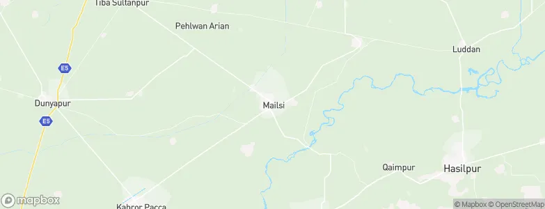 Mailsi, Pakistan Map