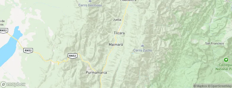 Maimará, Argentina Map