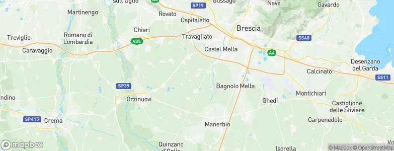 Mairano, Italy Map