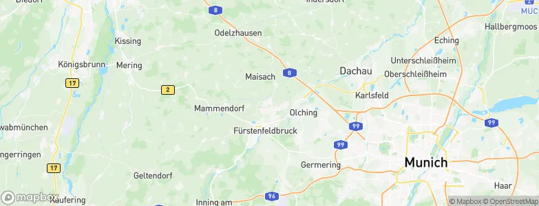 Maisach, Germany Map