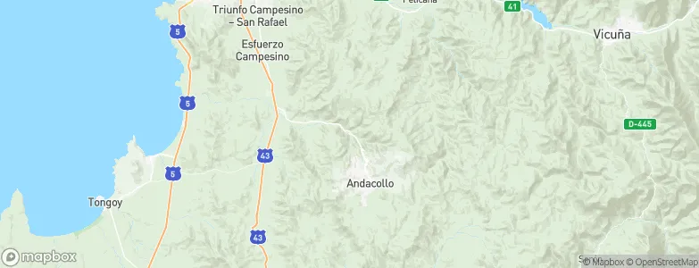 Maitencillo, Chile Map