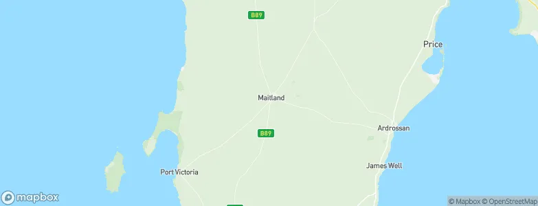 Maitland, Australia Map