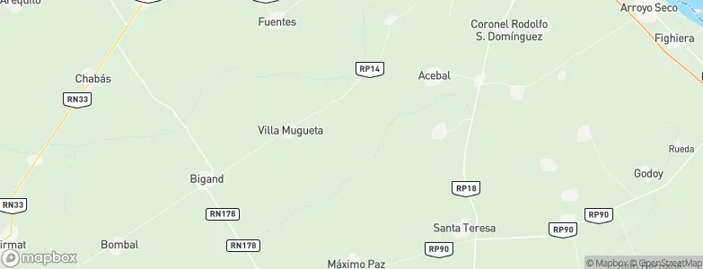 Maizales, Argentina Map