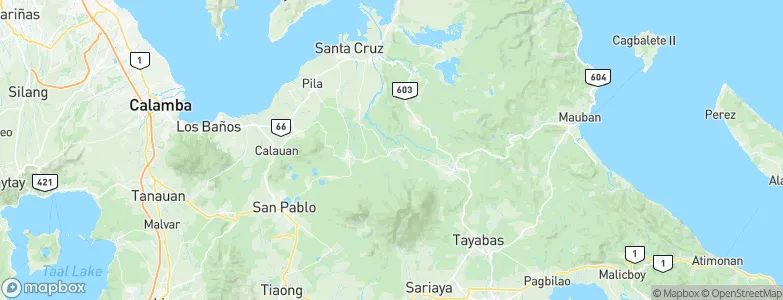 Majayjay, Philippines Map