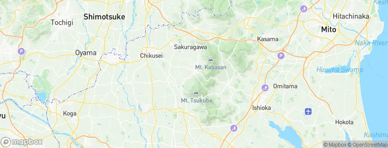Makabe, Japan Map