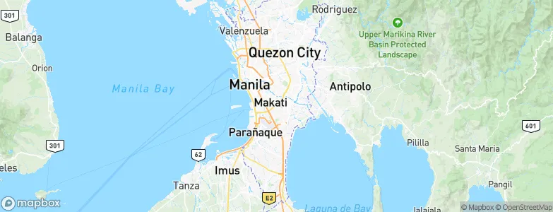 Makati City, Philippines Map