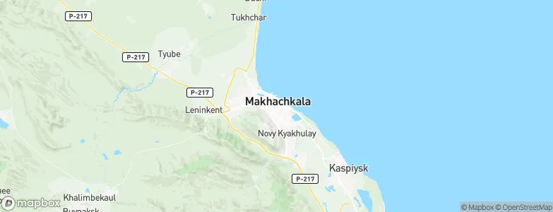 Makhachkala, Russia Map