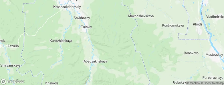 Makhoshepolyana, Russia Map