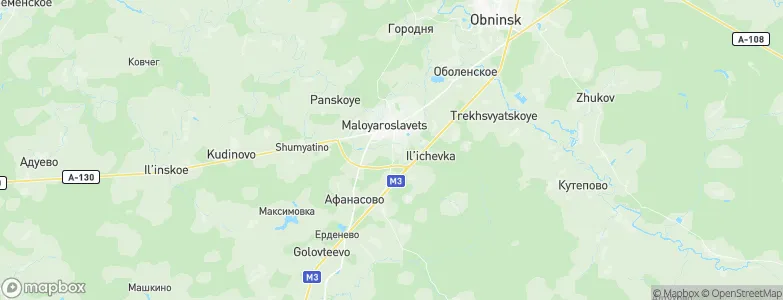 Maklino, Russia Map