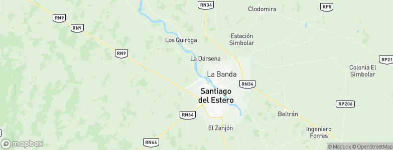 Mal Paso, Argentina Map