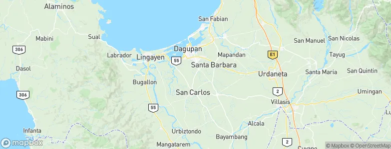 Malabago, Philippines Map