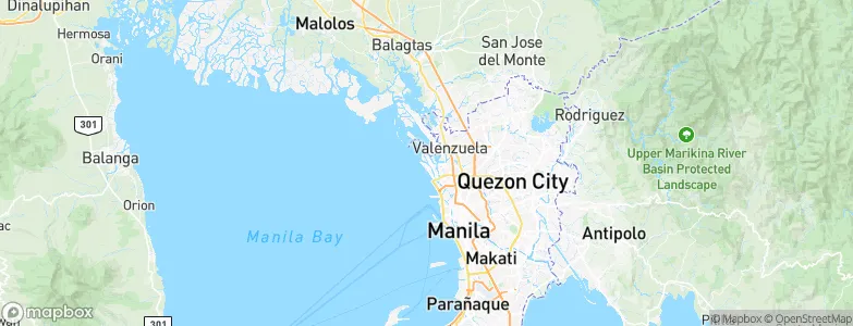 Malabon, Philippines Map