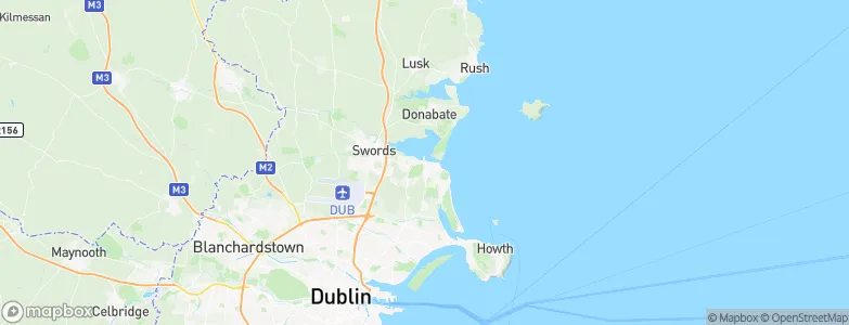 Malahide, Ireland Map