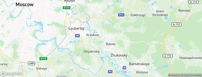 Malakhovka, Russia Map