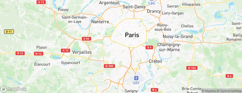 Malakoff, France Map