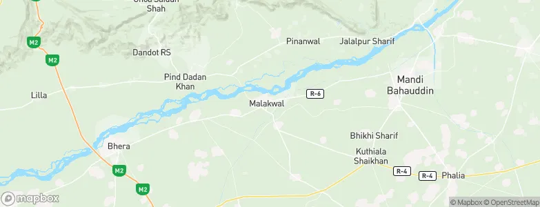 Malakwal, Pakistan Map