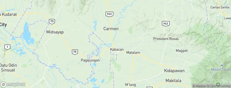Malapag, Philippines Map