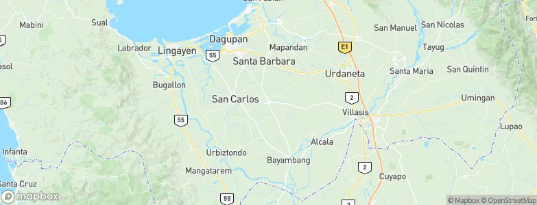 Malasiqui, Philippines Map