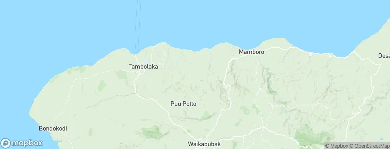 Malata, Indonesia Map