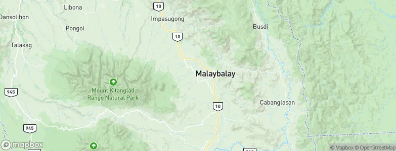 Malaybalay, Philippines Map