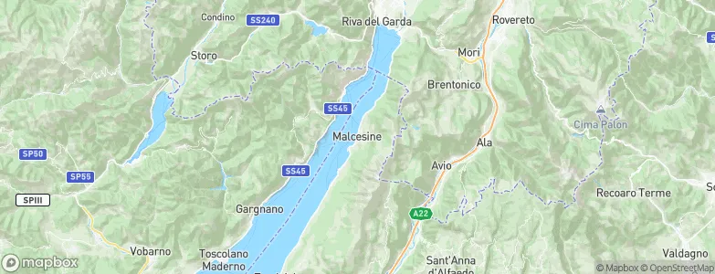 Malcesine, Italy Map