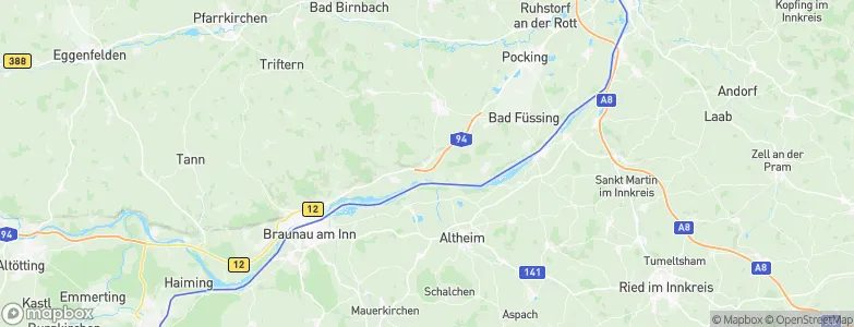 Malching, Germany Map