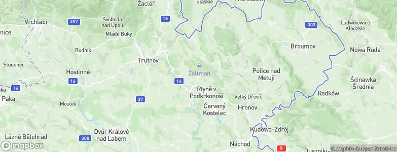 Malé Svatoňovice, Czechia Map