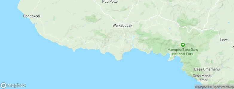 Maledona, Indonesia Map