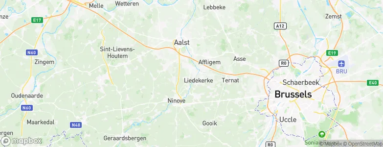 Malegem, Belgium Map