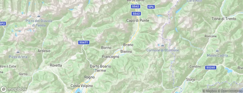 Malegno, Italy Map