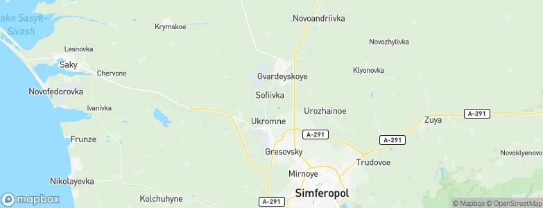 Malen’koye, Ukraine Map