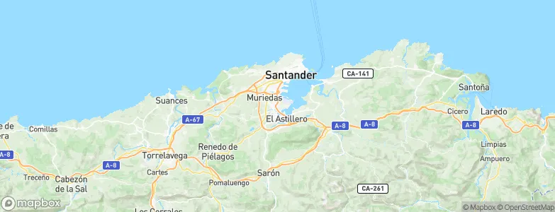 Maliaño, Spain Map