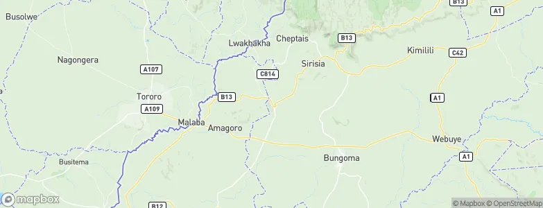 Malikisi, Kenya Map