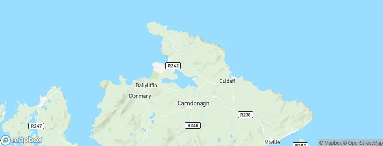 Malin, Ireland Map