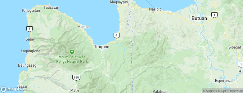Malinaw, Philippines Map