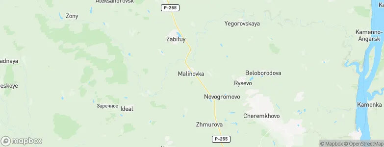 Malinovka, Russia Map