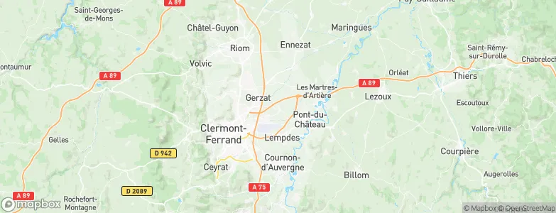 Malintrat, France Map