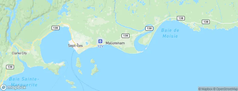 Maliotenam, Canada Map