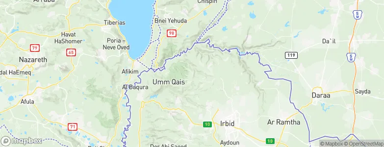 Malkā, Jordan Map