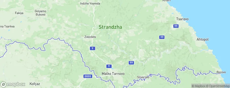 Malko Tarnovo, Bulgaria Map