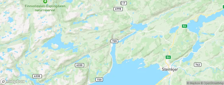 Malm, Norway Map