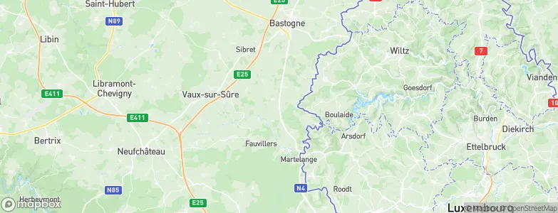Malmaison, Belgium Map